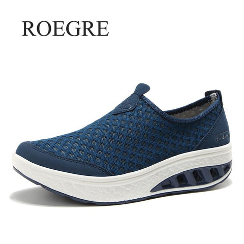 ROEGRO Women Platform Sneakers 2019