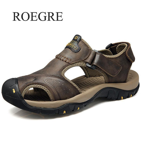 ROEGRE Mens Sandals Genuine